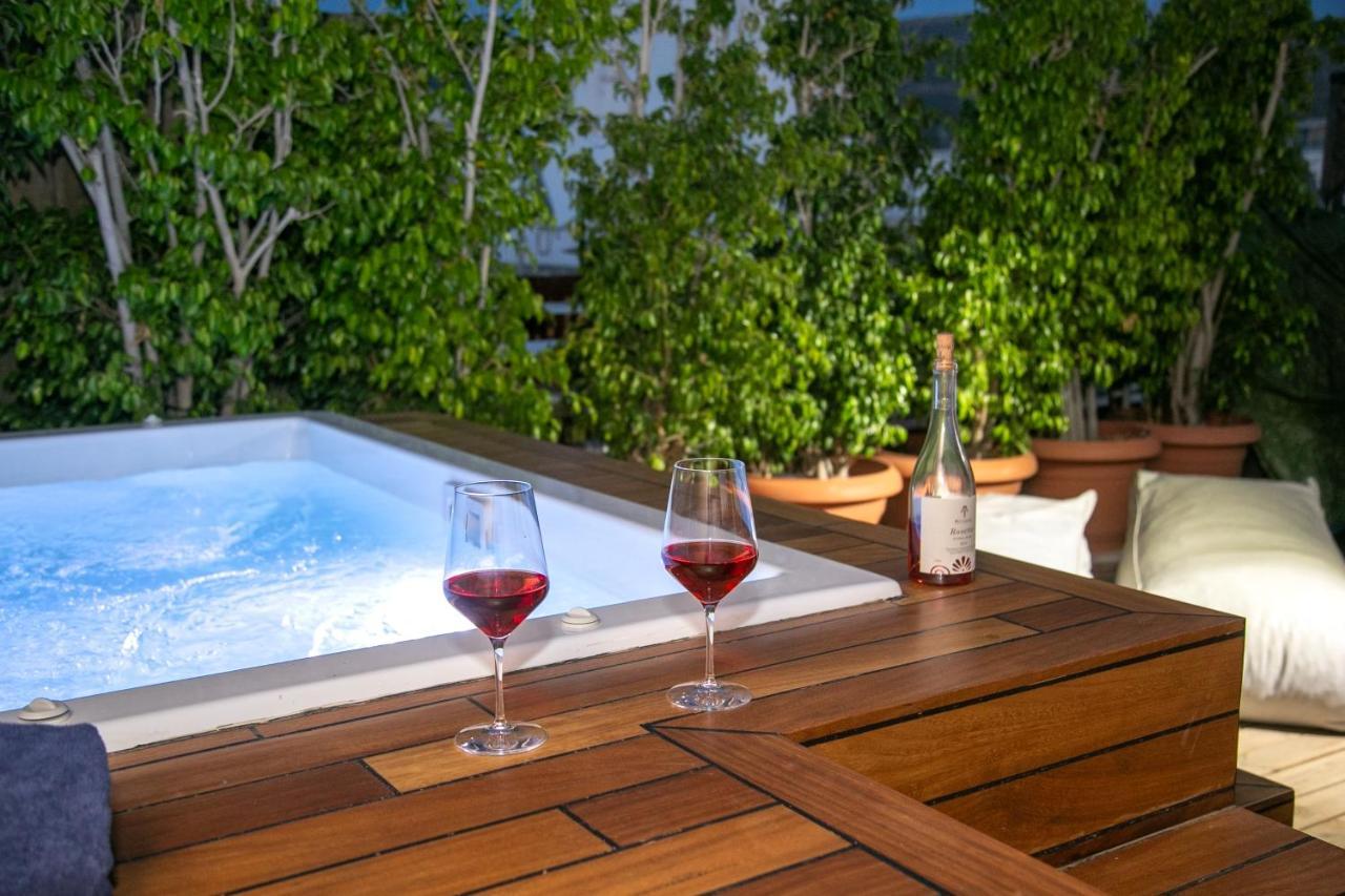 Beautiful Penthouse In Athens With Outside Jacuzzi Apartment Exterior foto