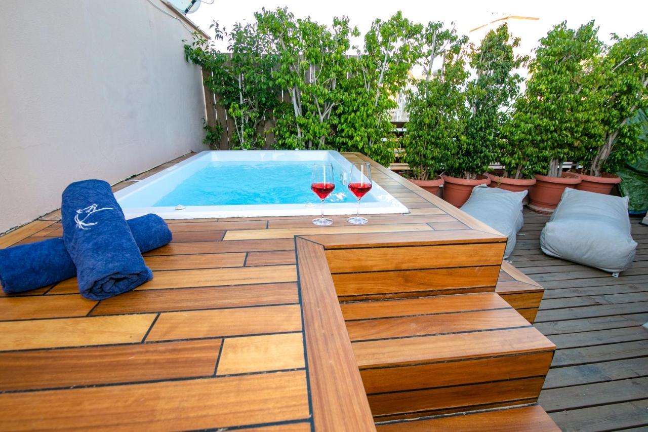 Beautiful Penthouse In Athens With Outside Jacuzzi Apartment Exterior foto